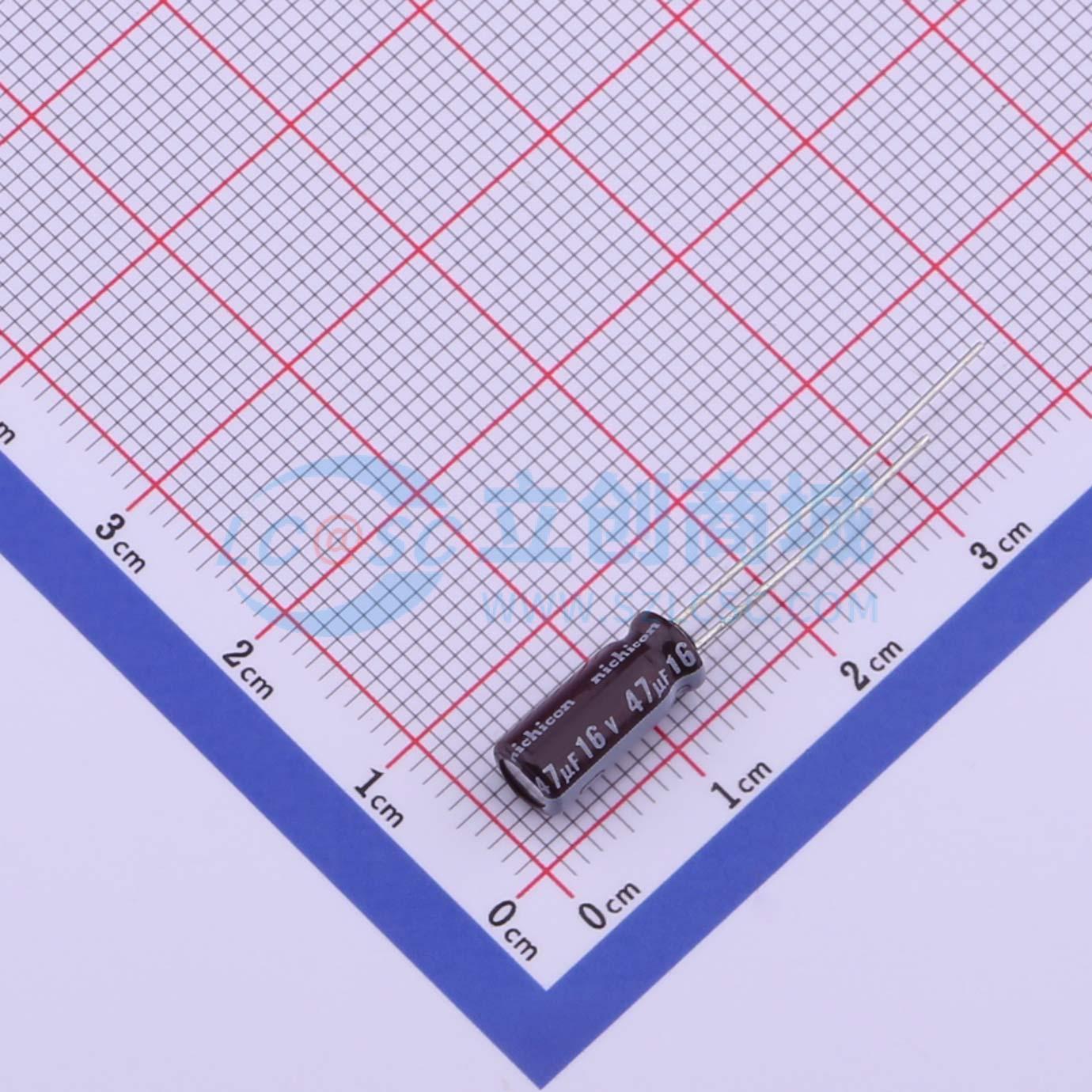 点击查看大图 UPW1C470MDD实物图