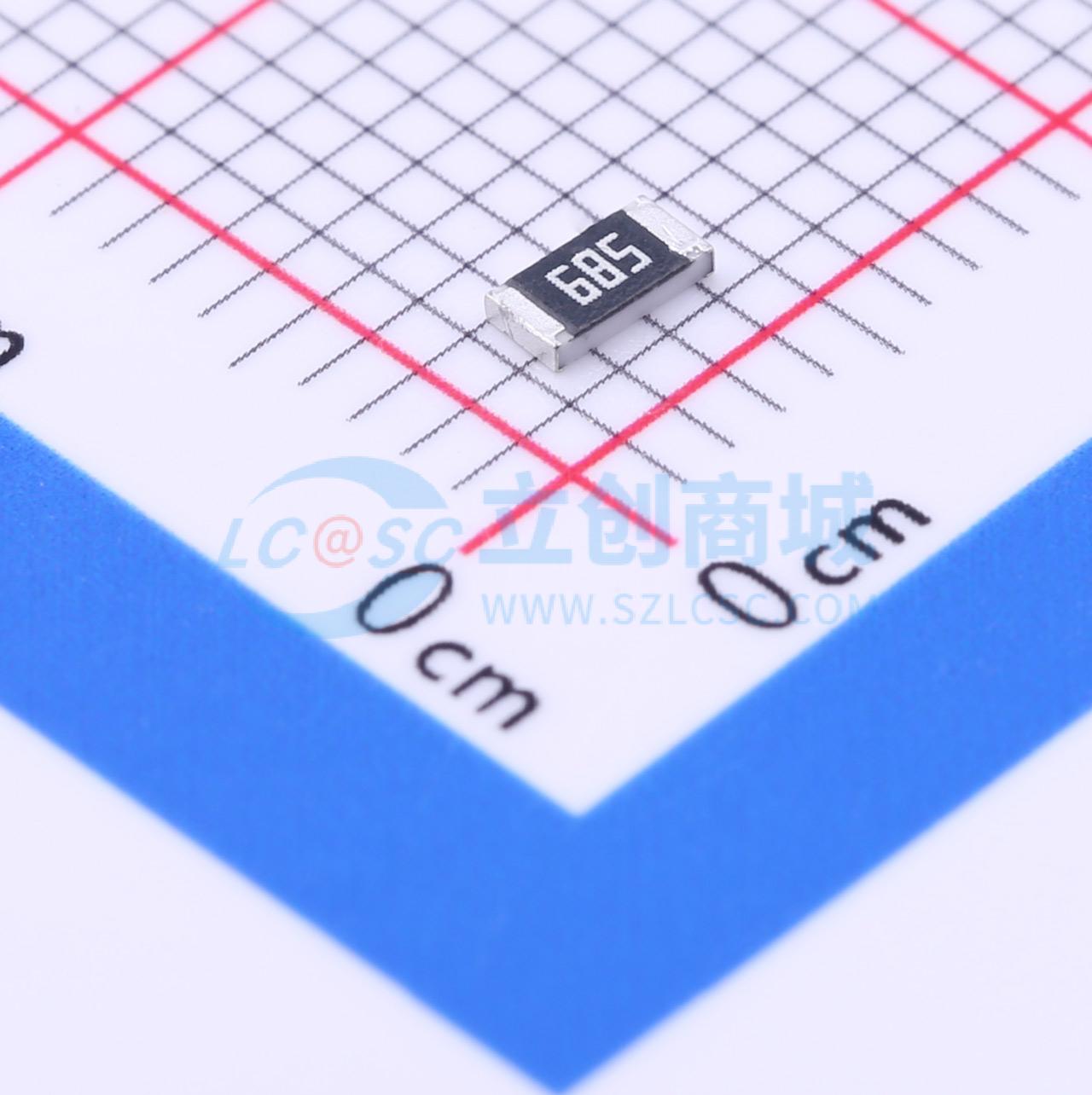 点击查看大图 RC1206JR-076M8L实物图