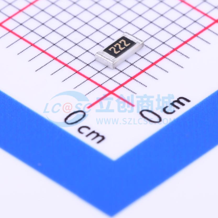 点击查看大图 MCR18EZPJ222实物图