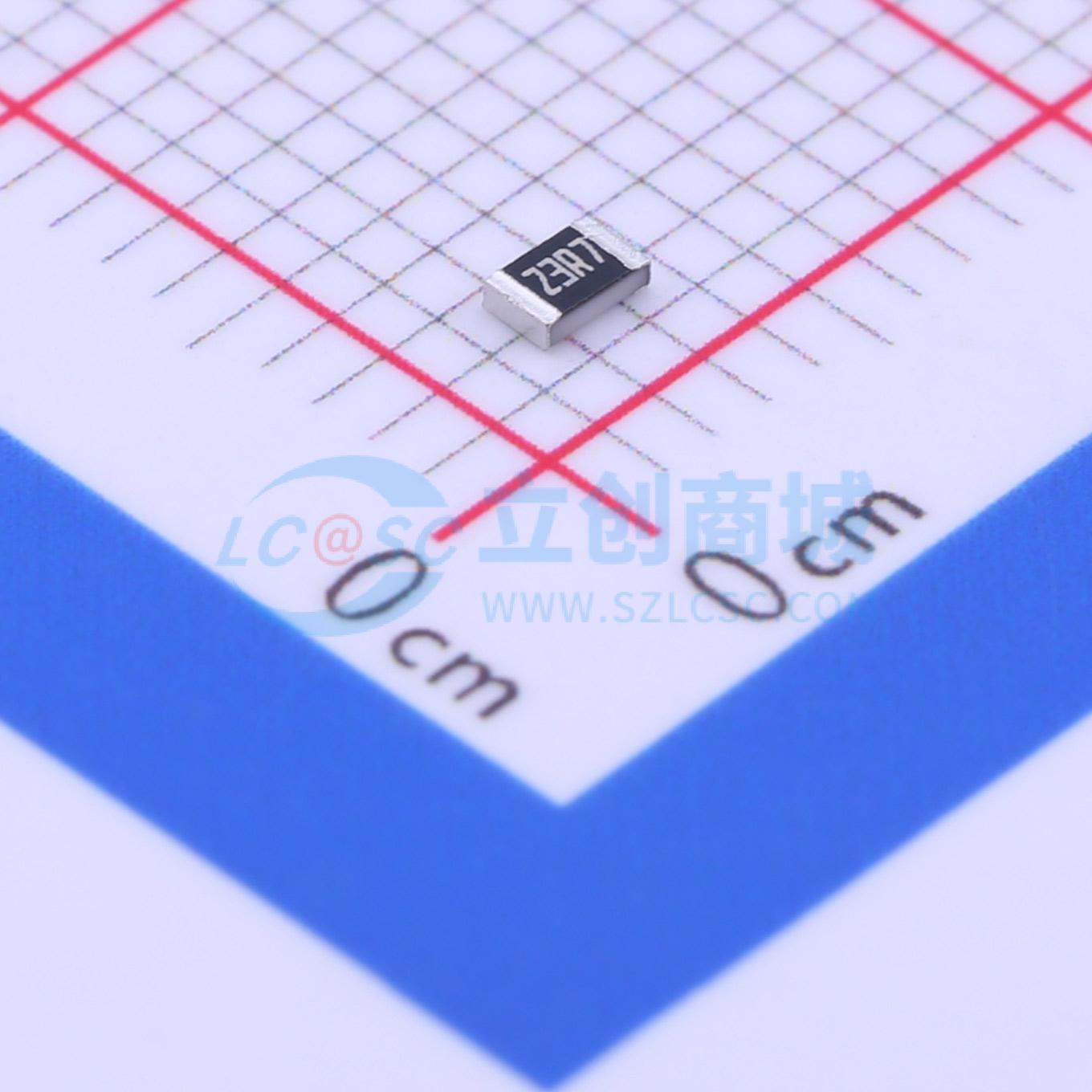 点击查看大图 AC0805FR-0723R7L实物图