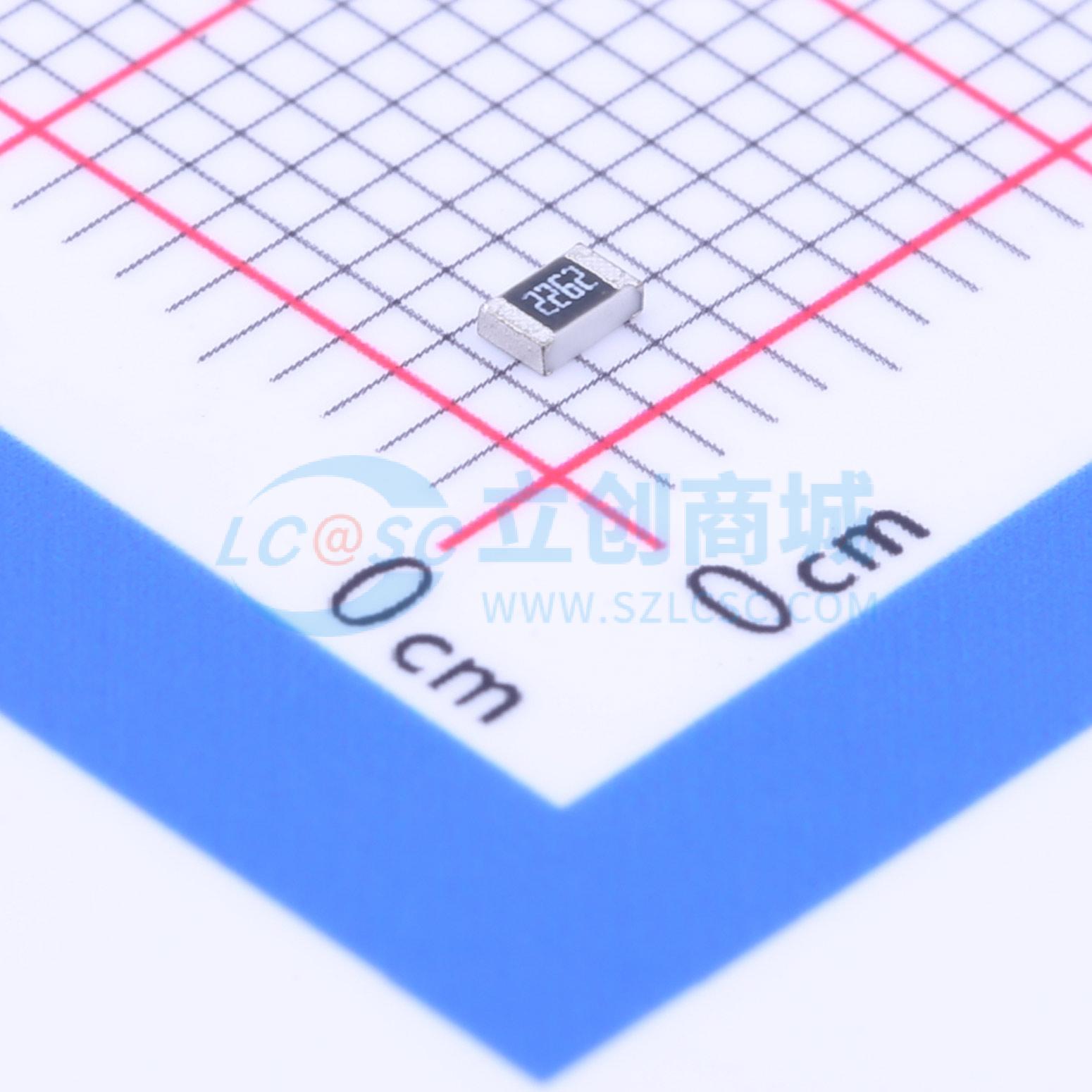 点击查看大图 CR0805F22K6P05Z实物图