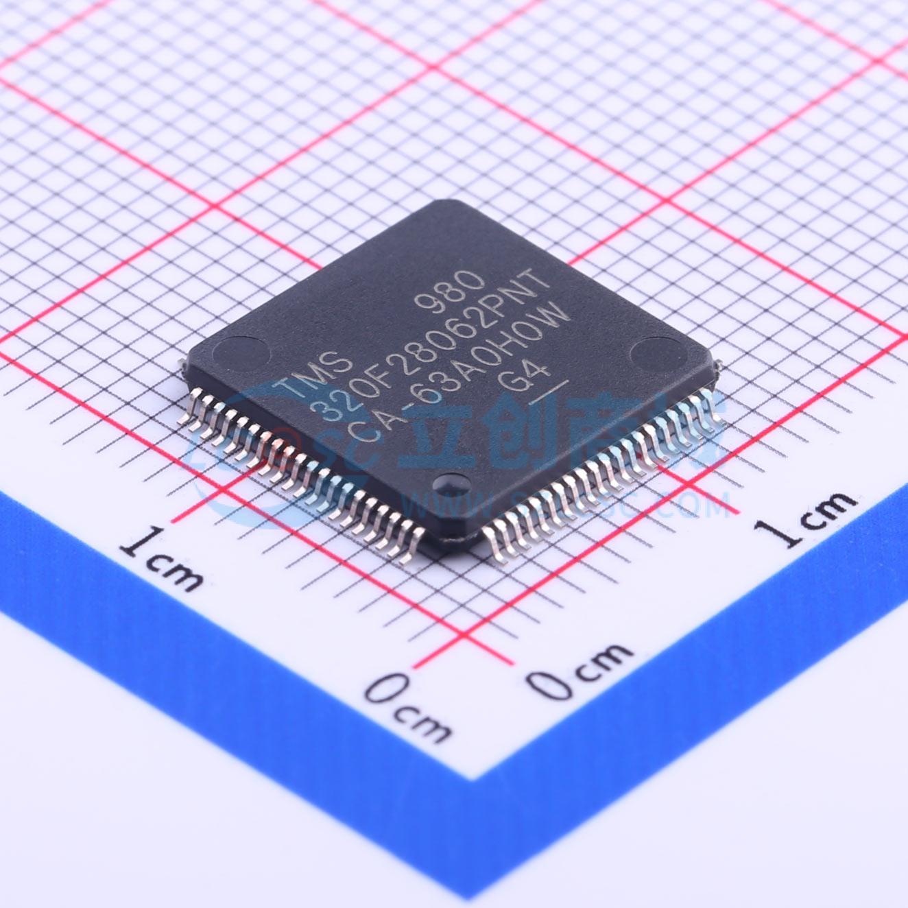 点击查看大图 TMS320F28062PNT实物图