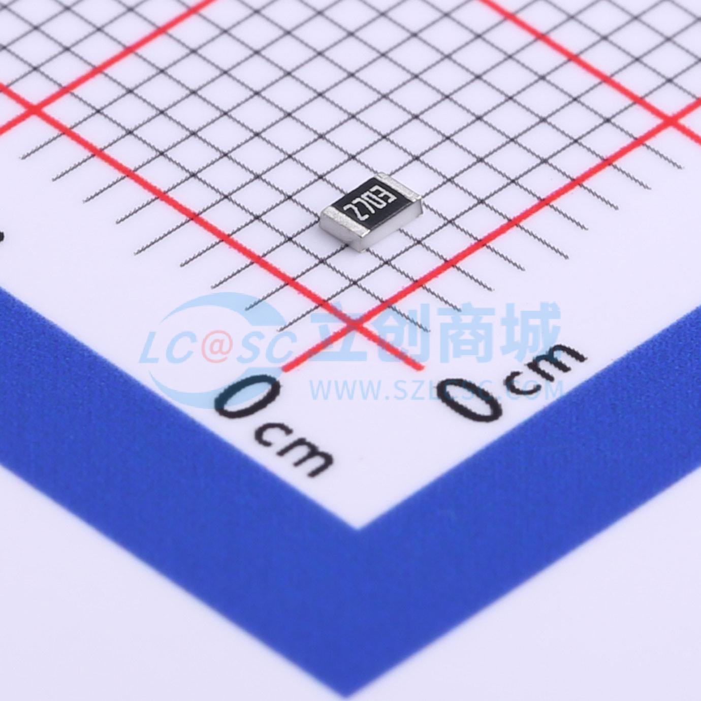 点击查看大图 RC0805DR-07270KL实物图