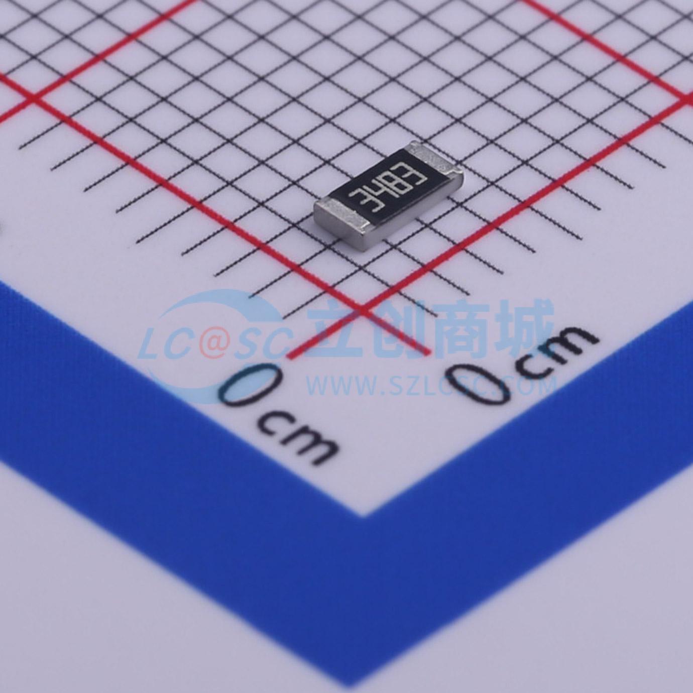 点击查看大图 RC1206FR-07348KL实物图