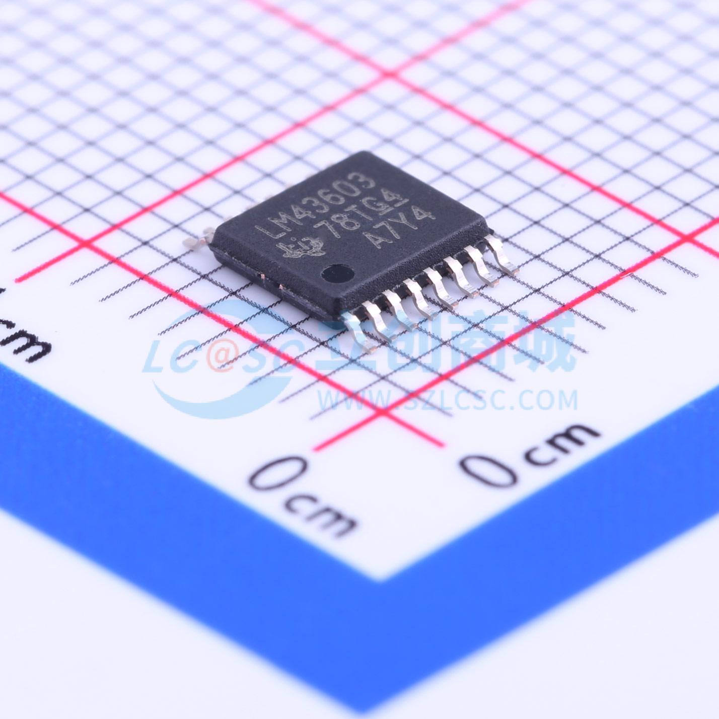点击查看大图 LM43603PWPT实物图