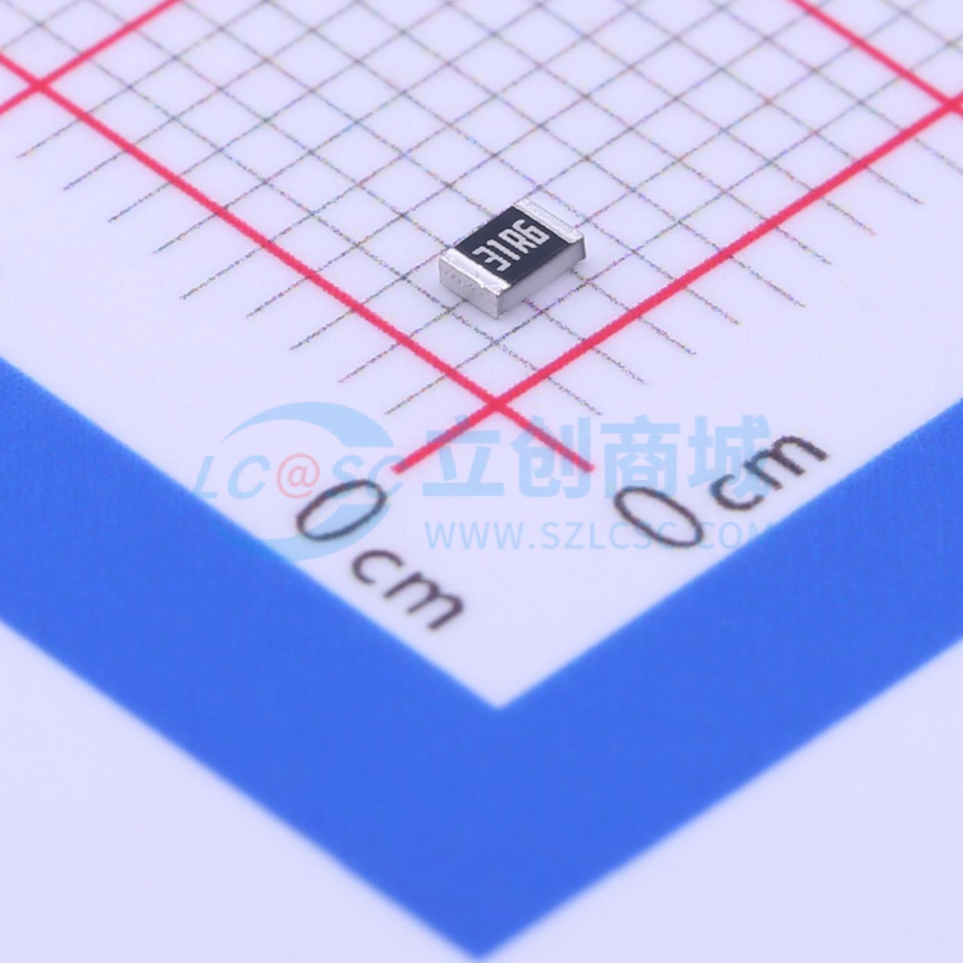 点击查看大图 AC0805FR-0731R6L实物图