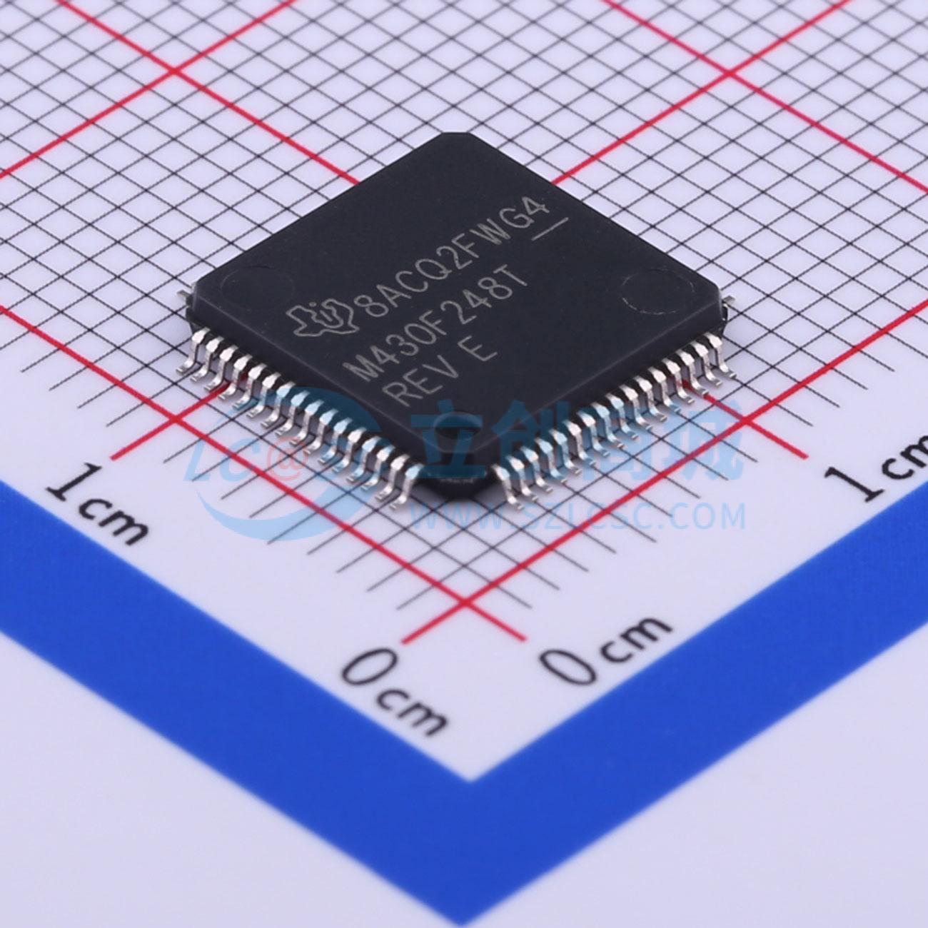 MSP430F248TPMR实物图