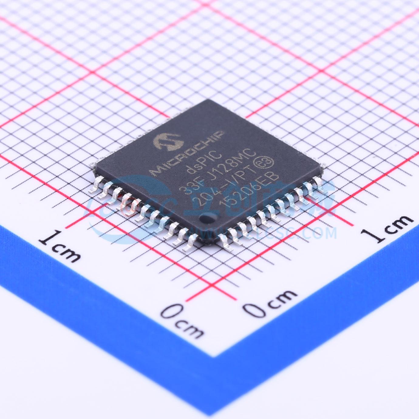 点击查看大图 DSPIC33FJ128MC204-I/PT实物图