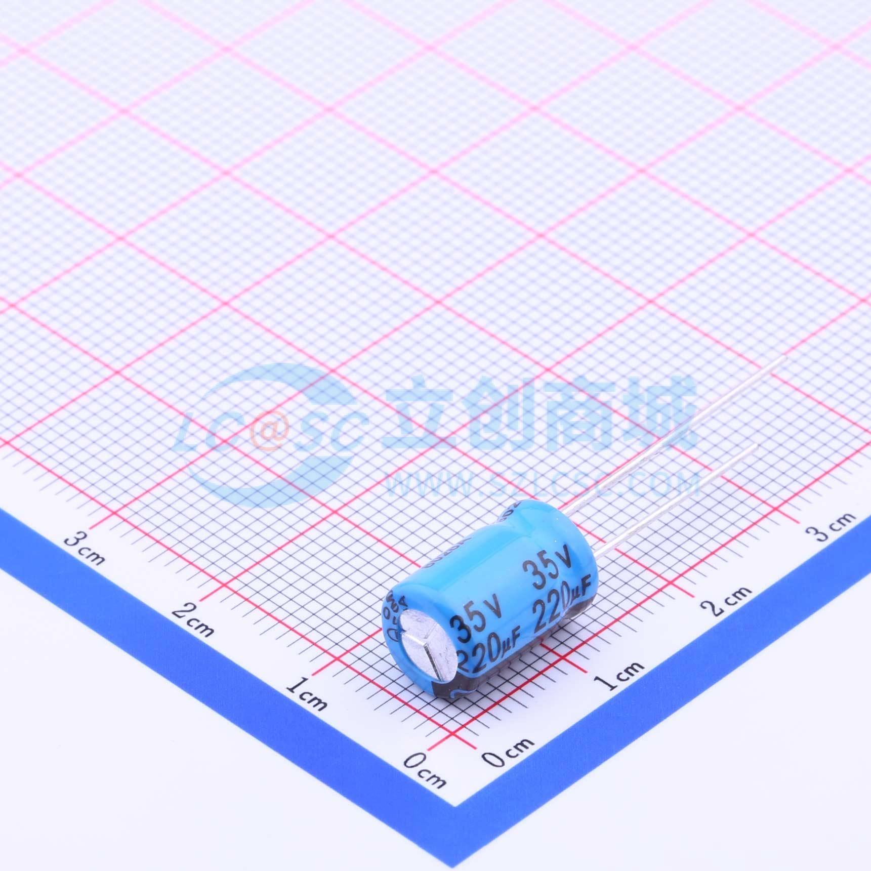 点击查看大图 ECR1VPT221MLL080011实物图