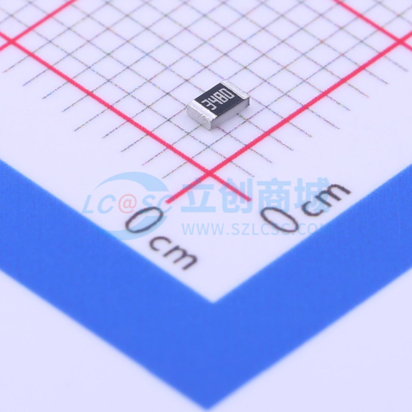 点击查看大图 AC0805FR-07348RL实物图