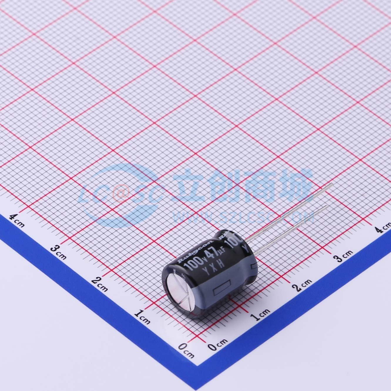 点击查看大图 100YXH47MEFC10X12.5实物图