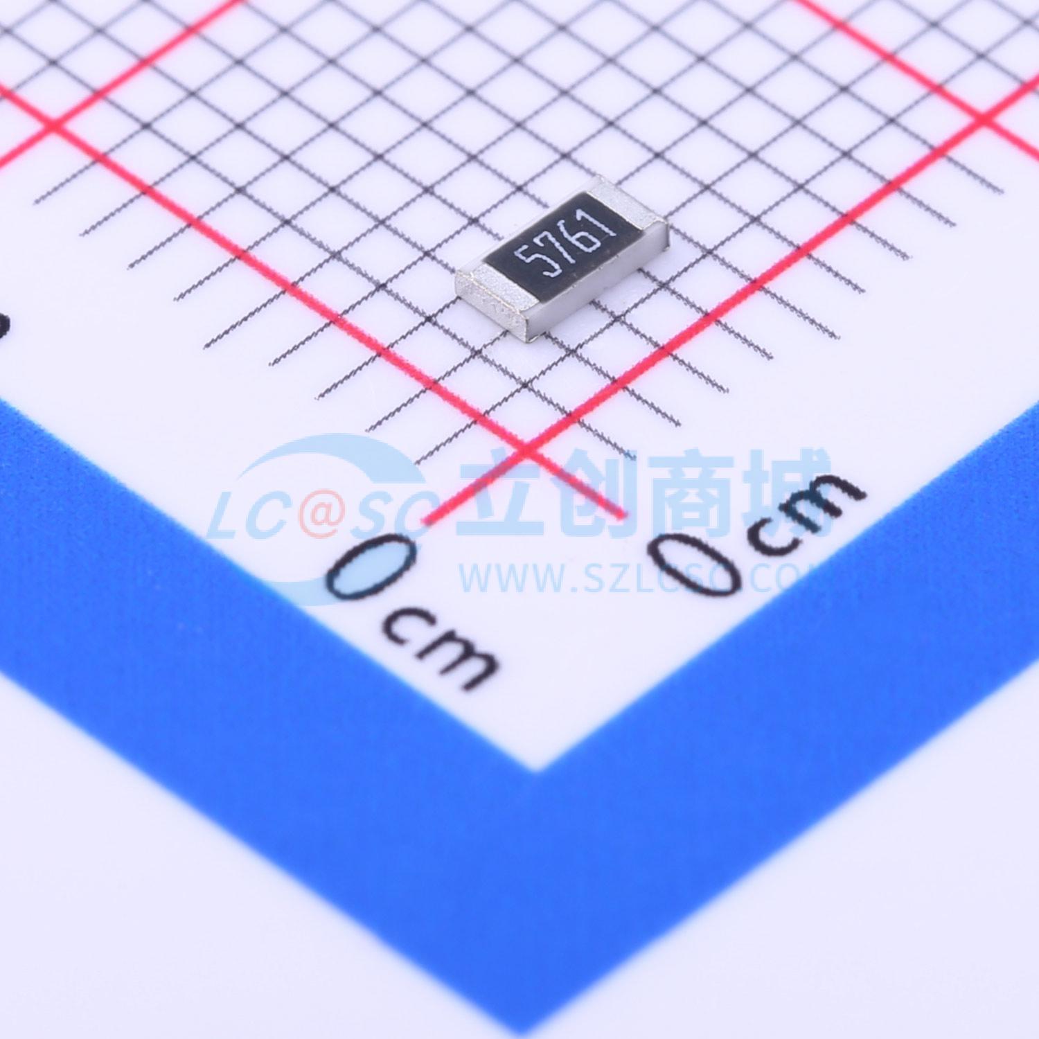 点击查看大图 CR1206F5K76P05Z实物图