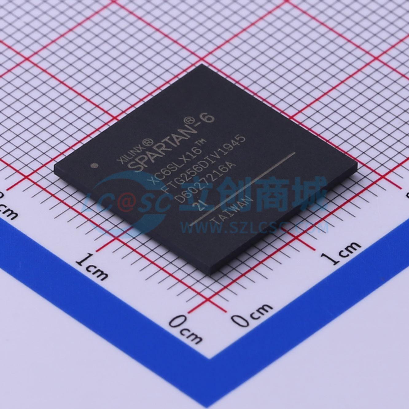 点击查看大图 XC6SLX16-2FTG256I实物图