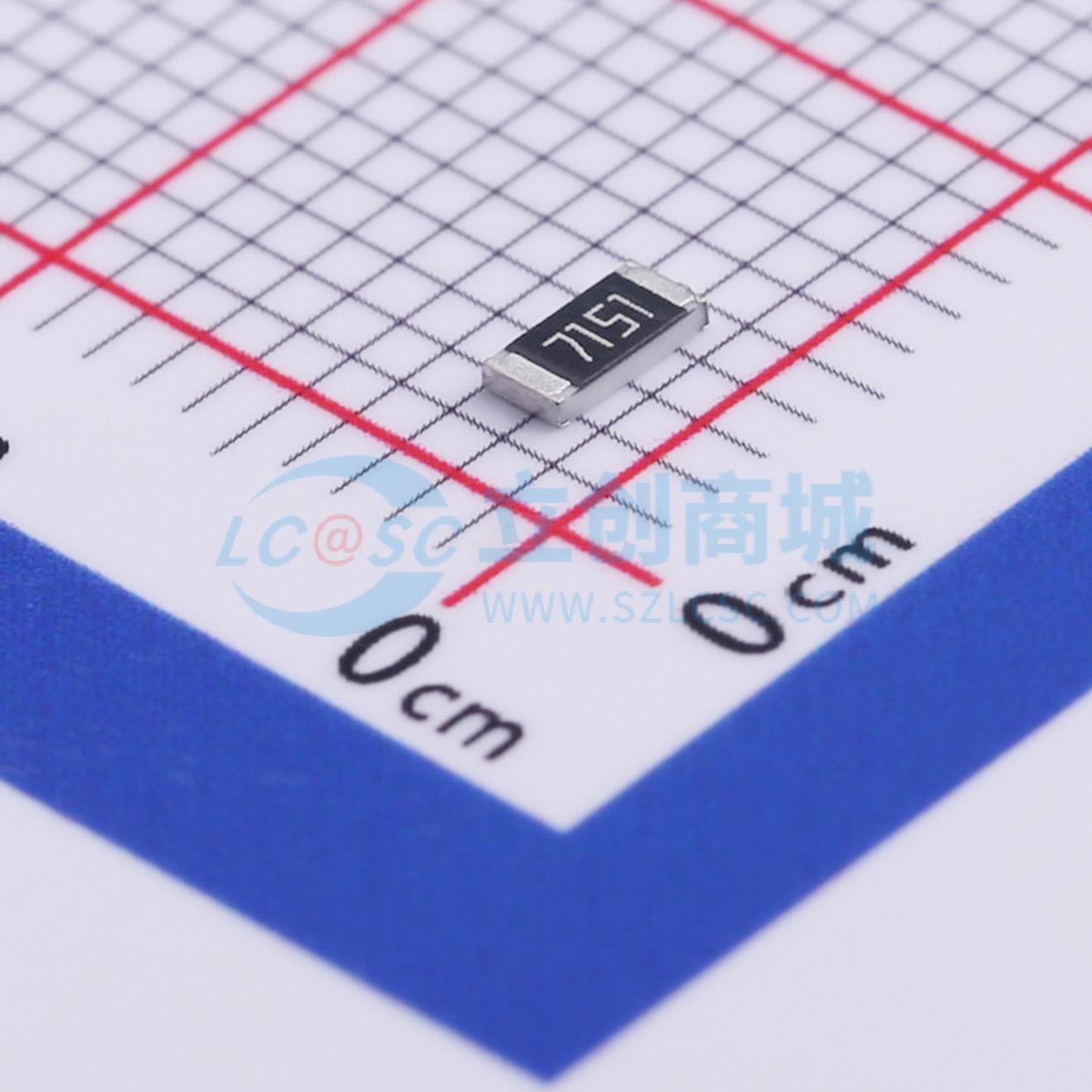 点击查看大图 RC1206FR-077K15L实物图