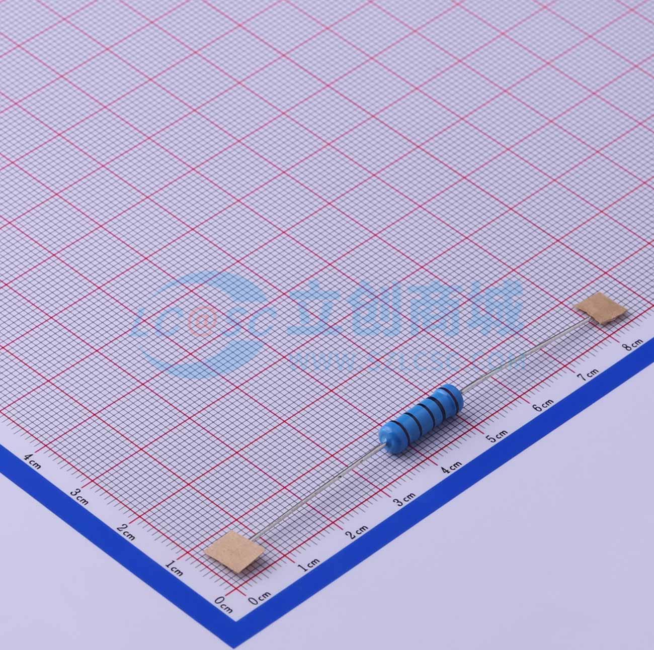 点击查看大图 MF2W-100Ω±1%-9T73实物图