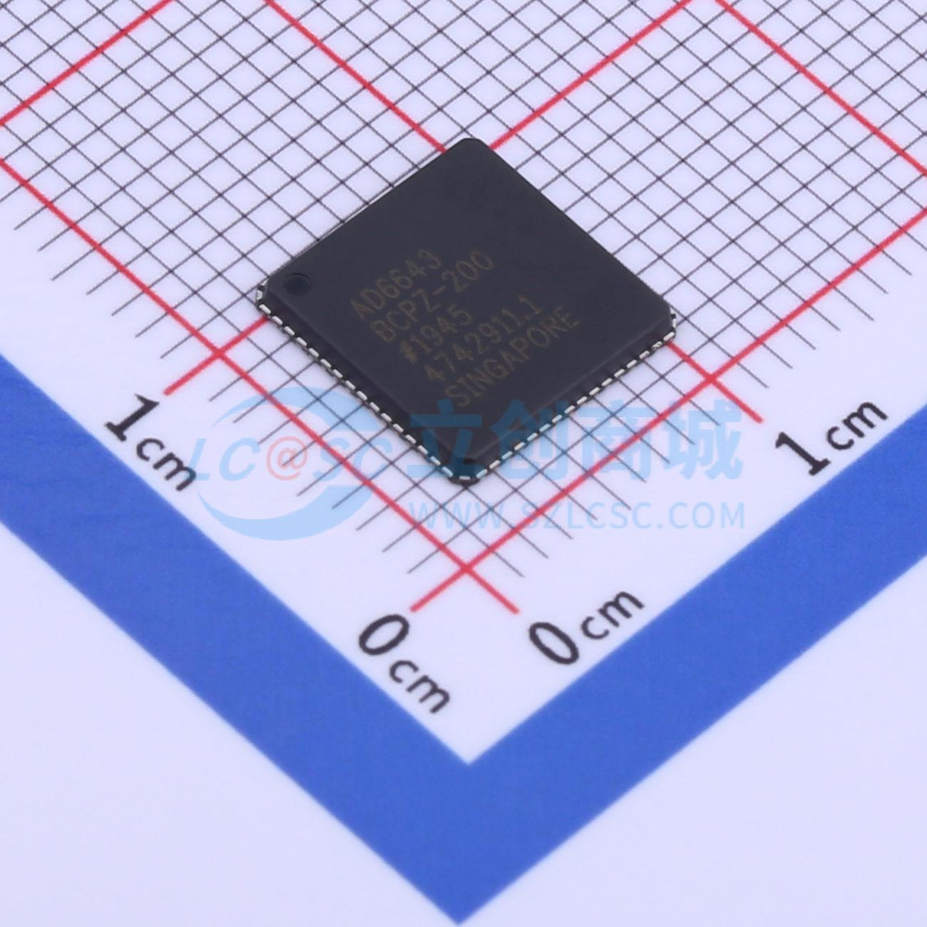 点击查看大图 AD6643BCPZ-200实物图