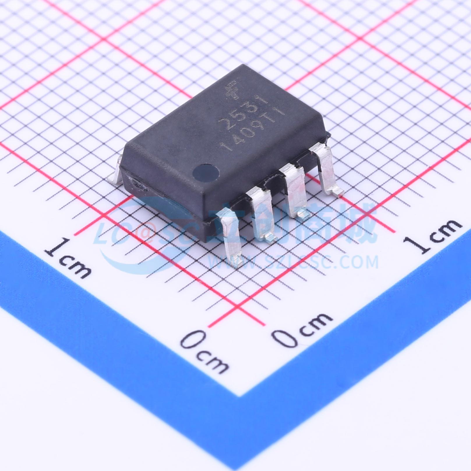 点击查看大图 HCPL2531SD实物图