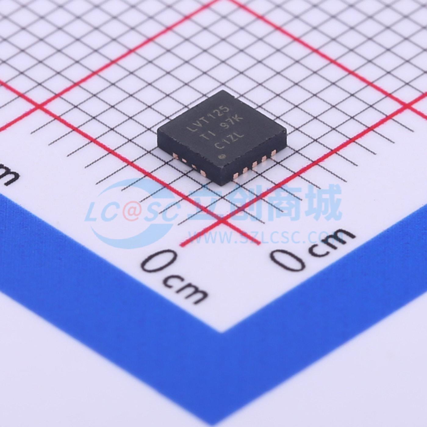 点击查看大图 SN74LV4T125RGYR实物图