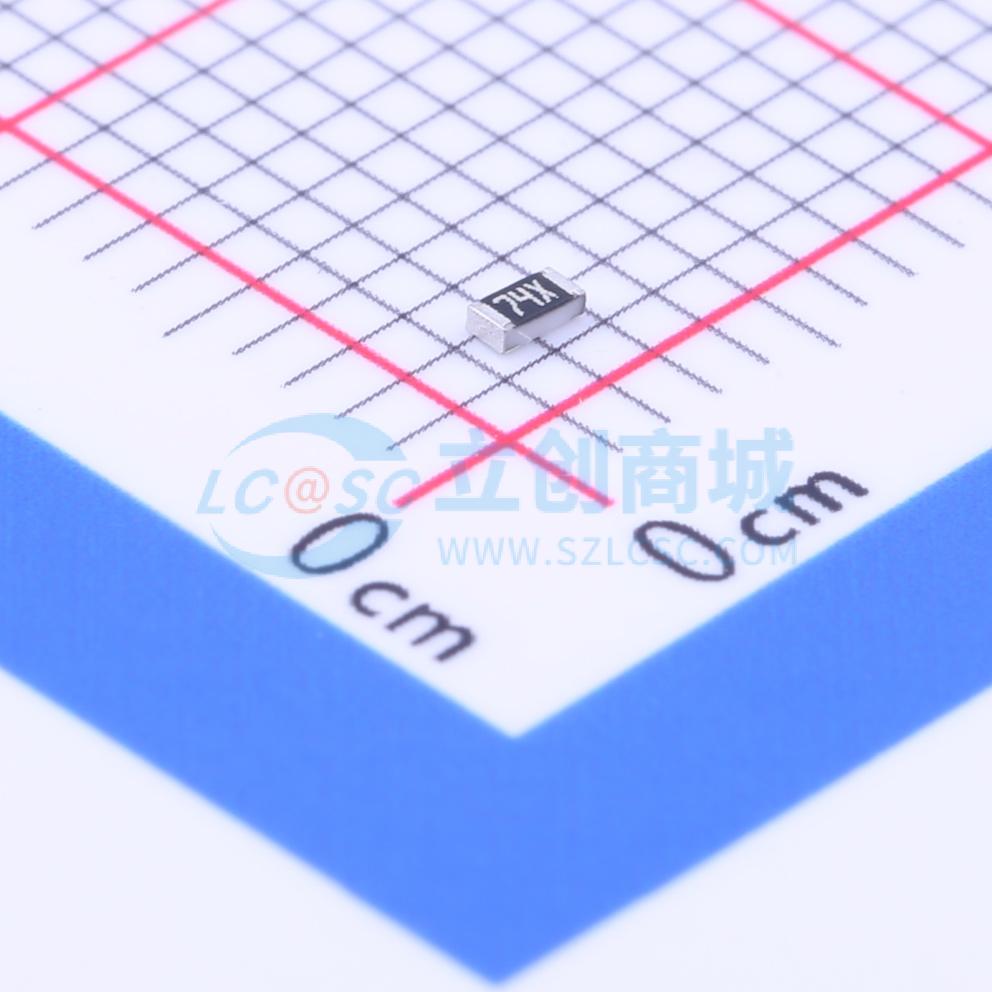 点击查看大图 RC0603FR-0757R6L实物图