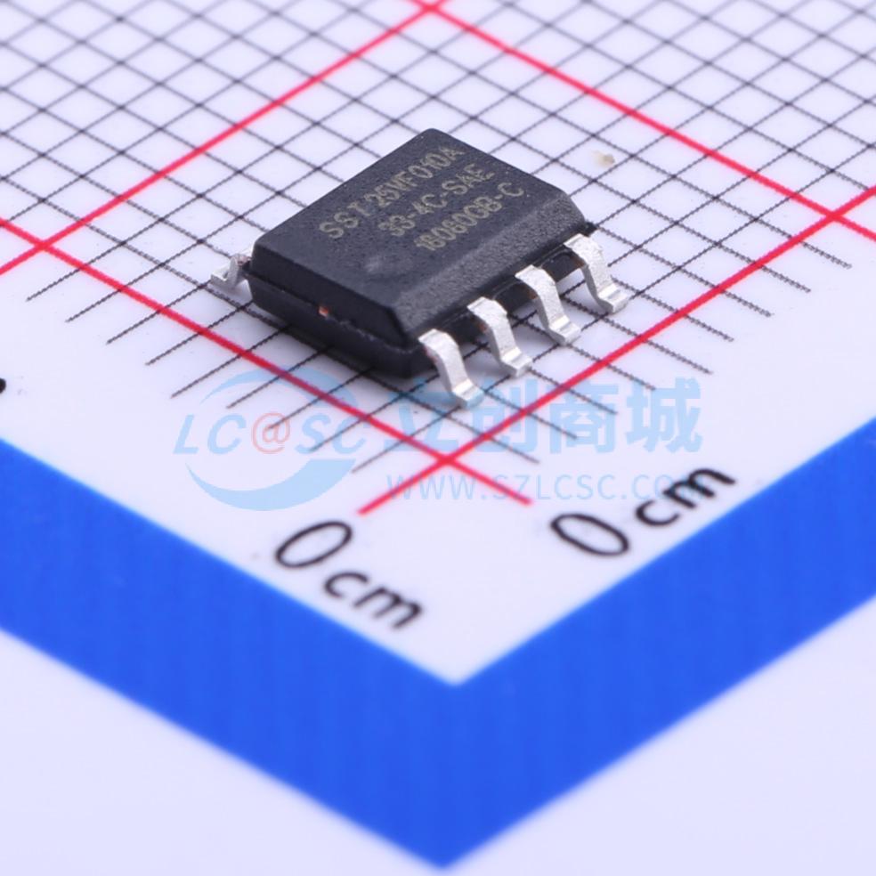 点击查看大图 SST25VF010A-33-4C-SAE-T实物图