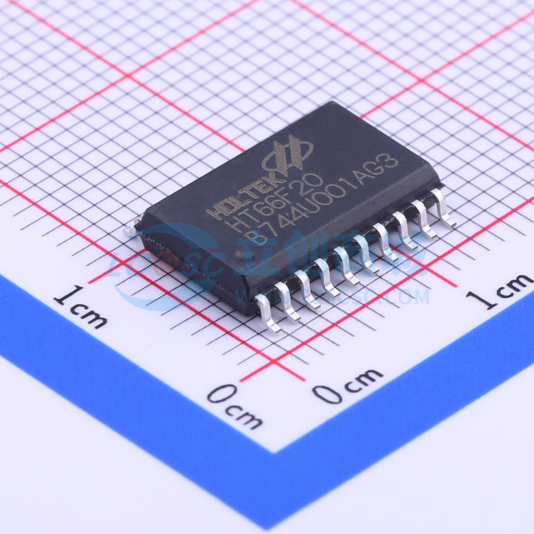 点击查看大图 HT66F20实物图