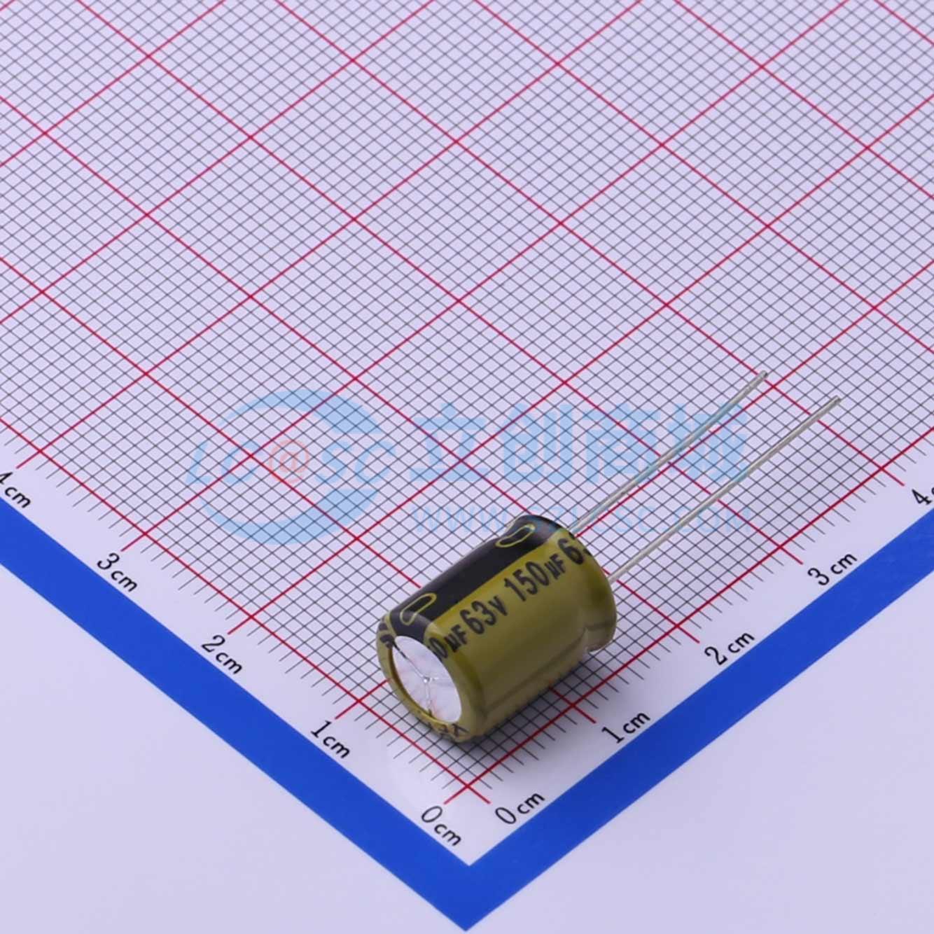 点击查看大图 LKME1251J151MF实物图