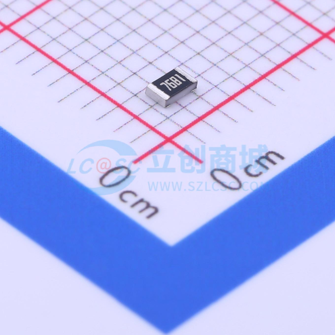 点击查看大图 AC0805FR-077K68L实物图