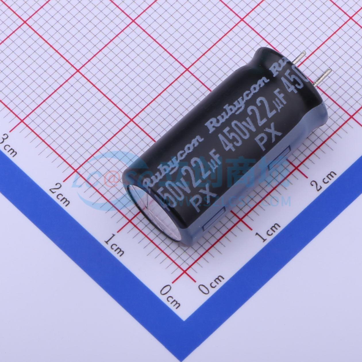 点击查看大图 450PX22MEFCCE12.5X25实物图