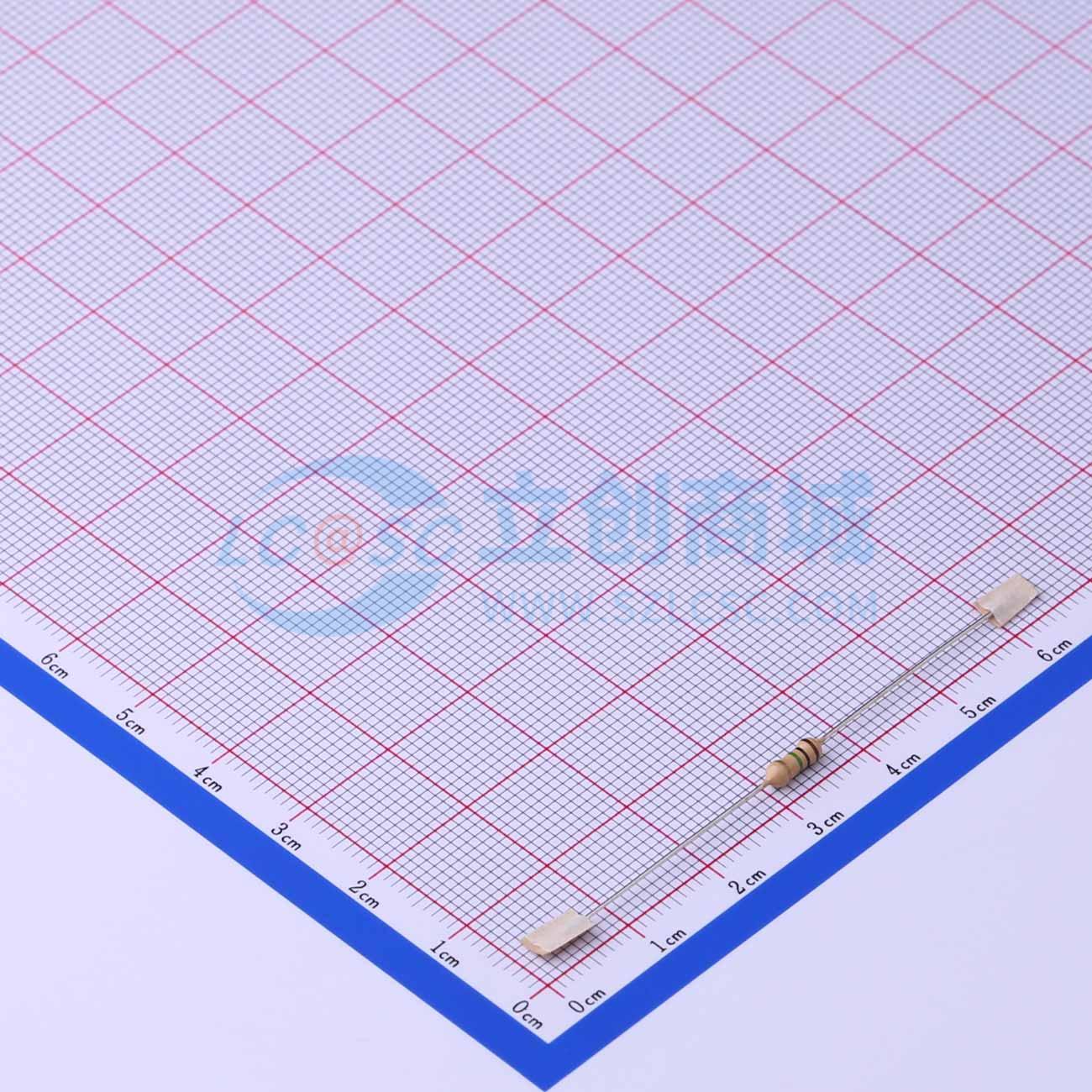 点击查看大图 RD 1/2WS 1M J T/B A1实物图