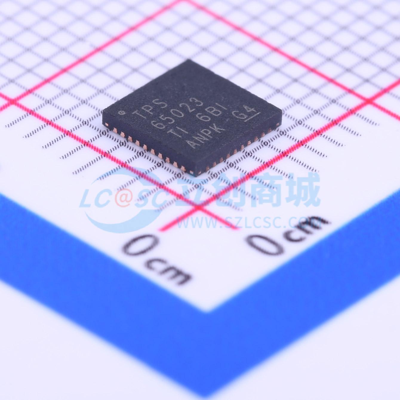 点击查看大图 TPS65023RSBT实物图