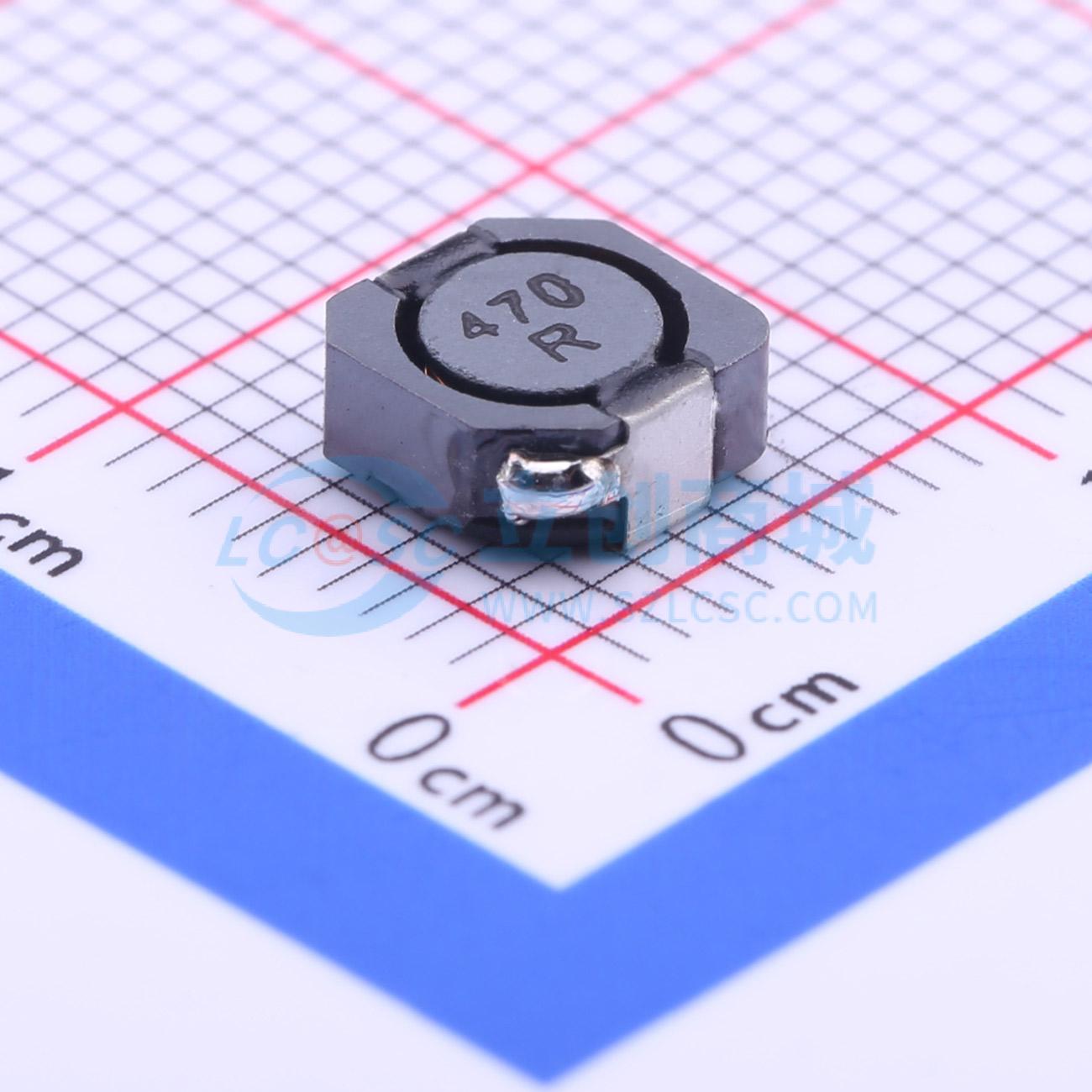 点击查看大图 CDRH5D28RBH125NP-470MC实物图