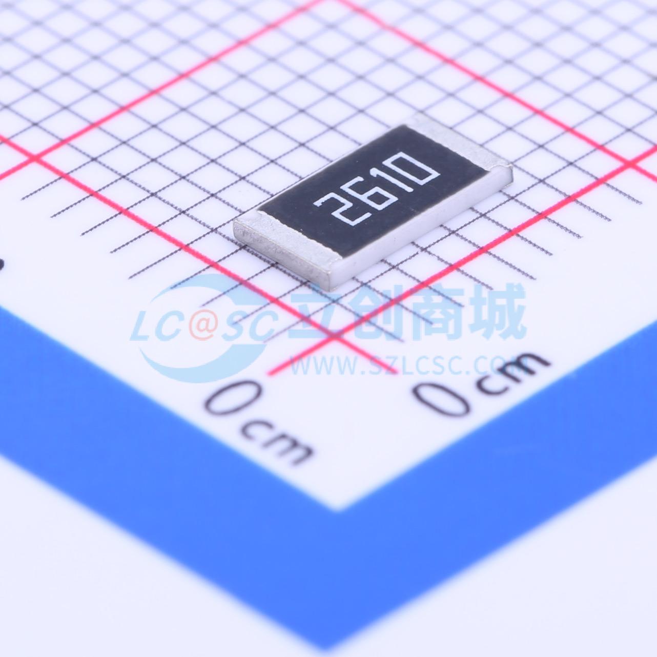 点击查看大图 CR2512F261RE04Z实物图