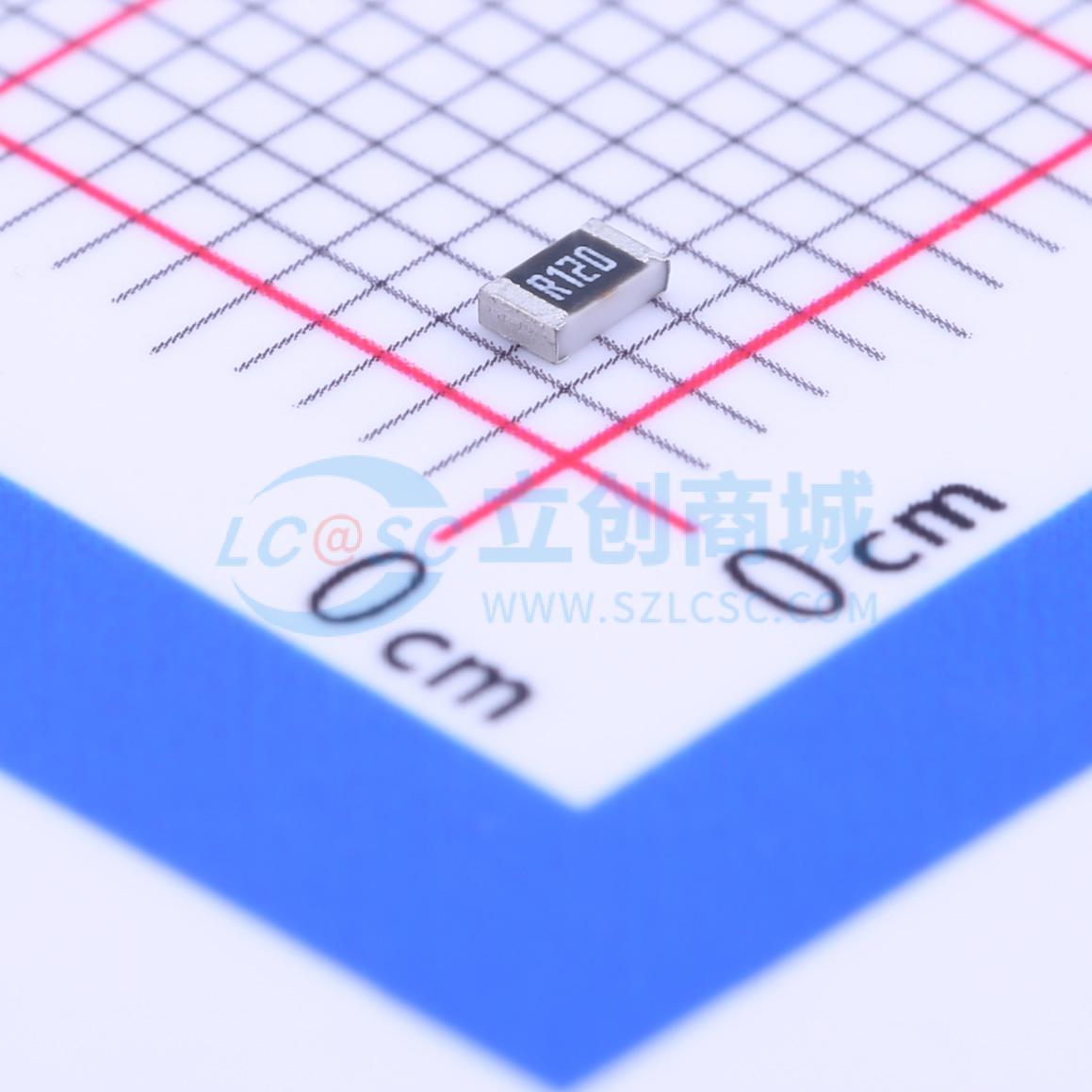 点击查看大图 CR0805FR120P05Z实物图