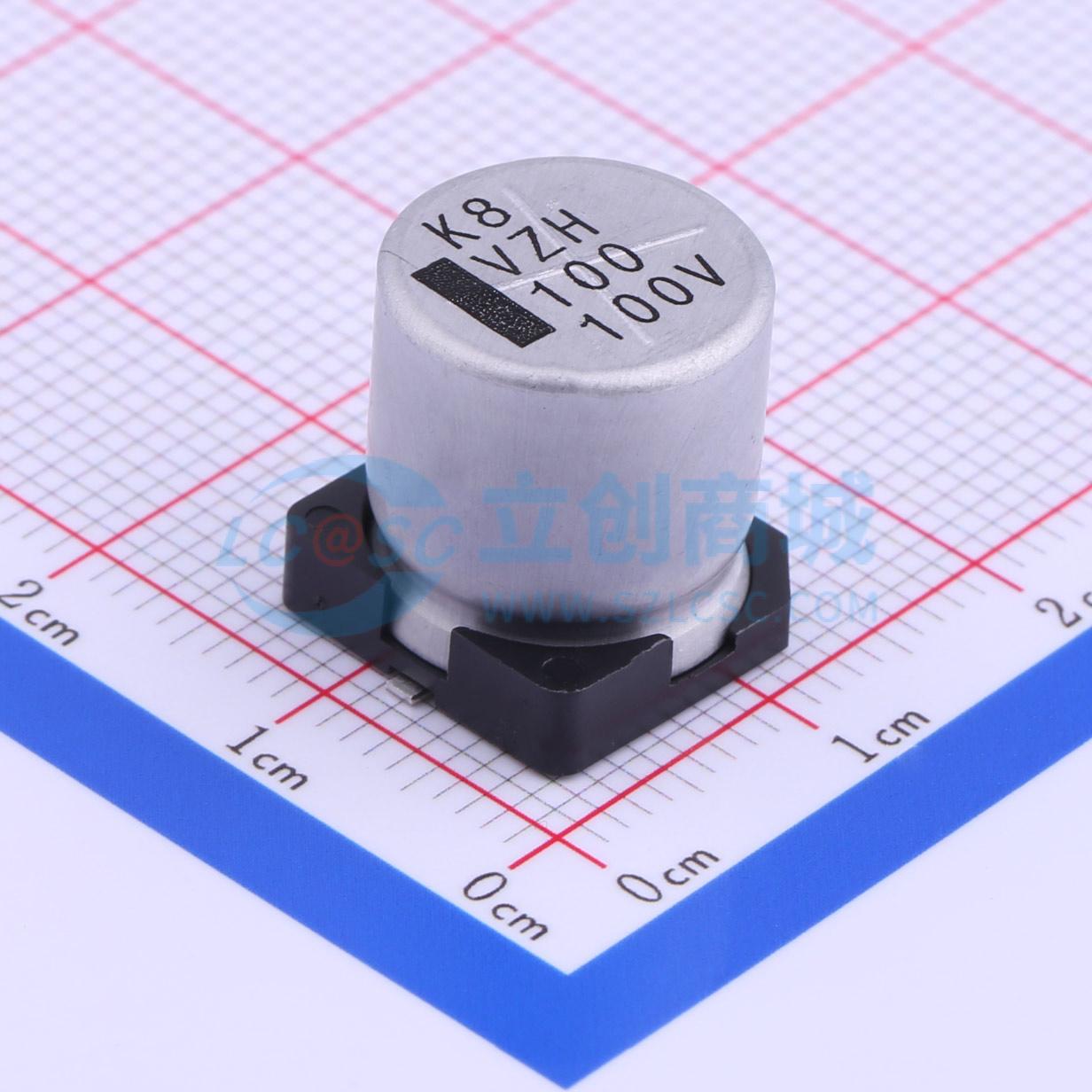 VZH101M2ATR-1313实物图