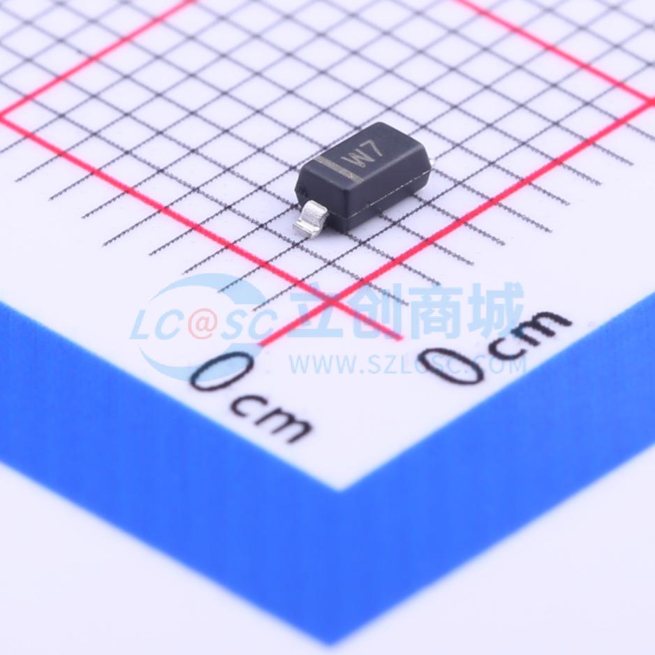 点击查看大图 BZT52C4V7实物图