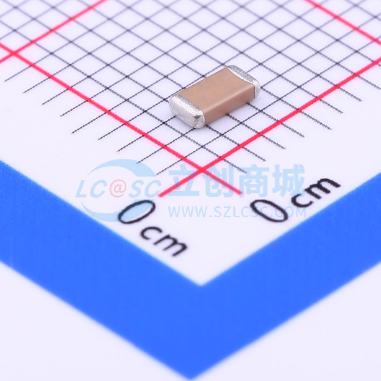 点击查看大图 1206B151K500NT实物图