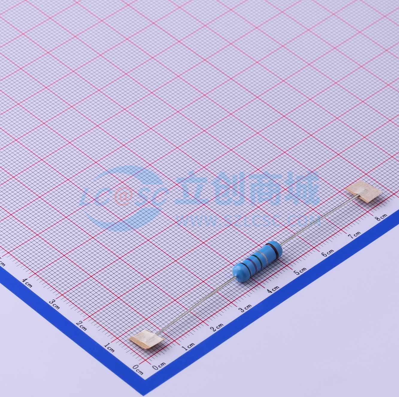 点击查看大图 MF2W-0Ω75±1%-9T73实物图