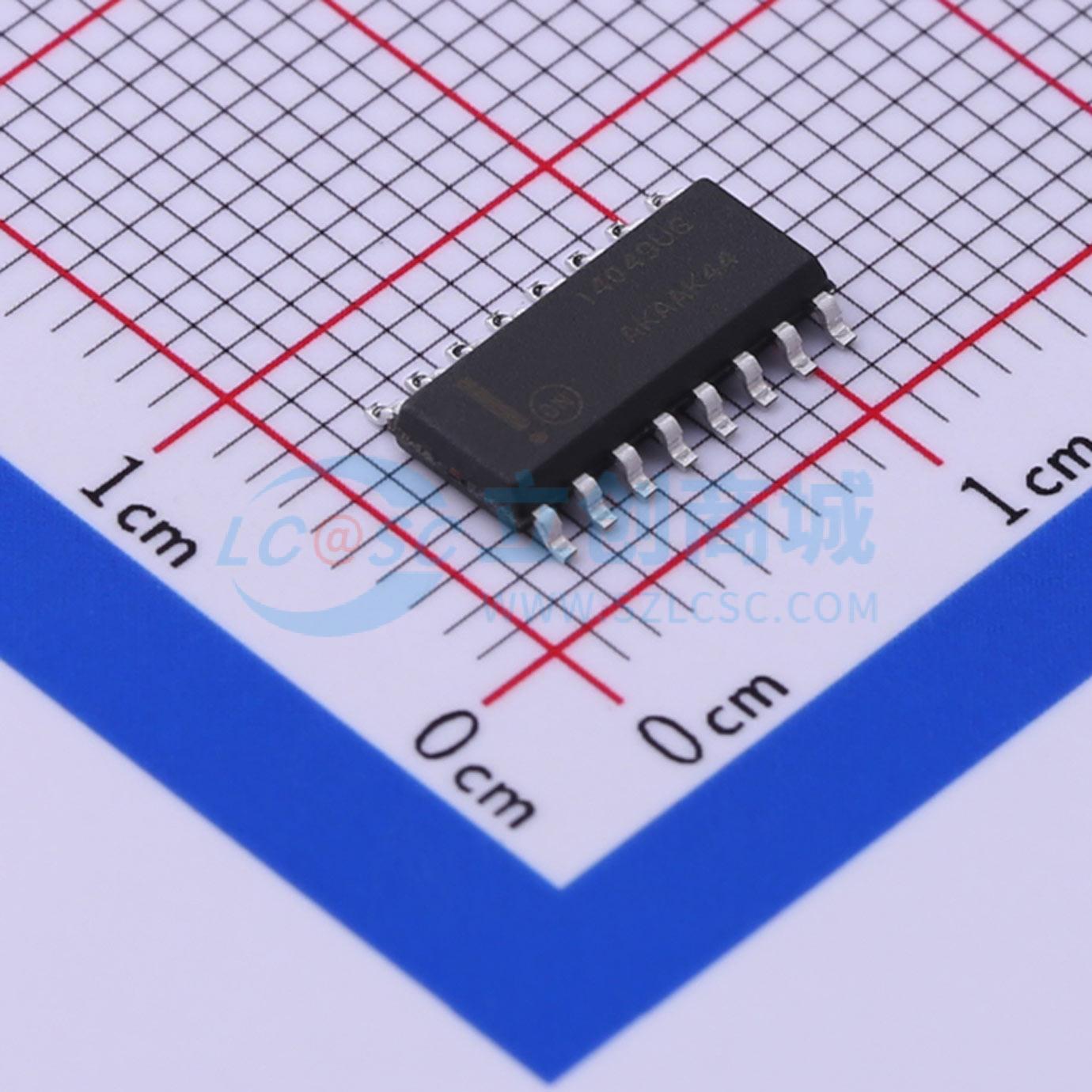 点击查看大图 MC14049UBDG实物图