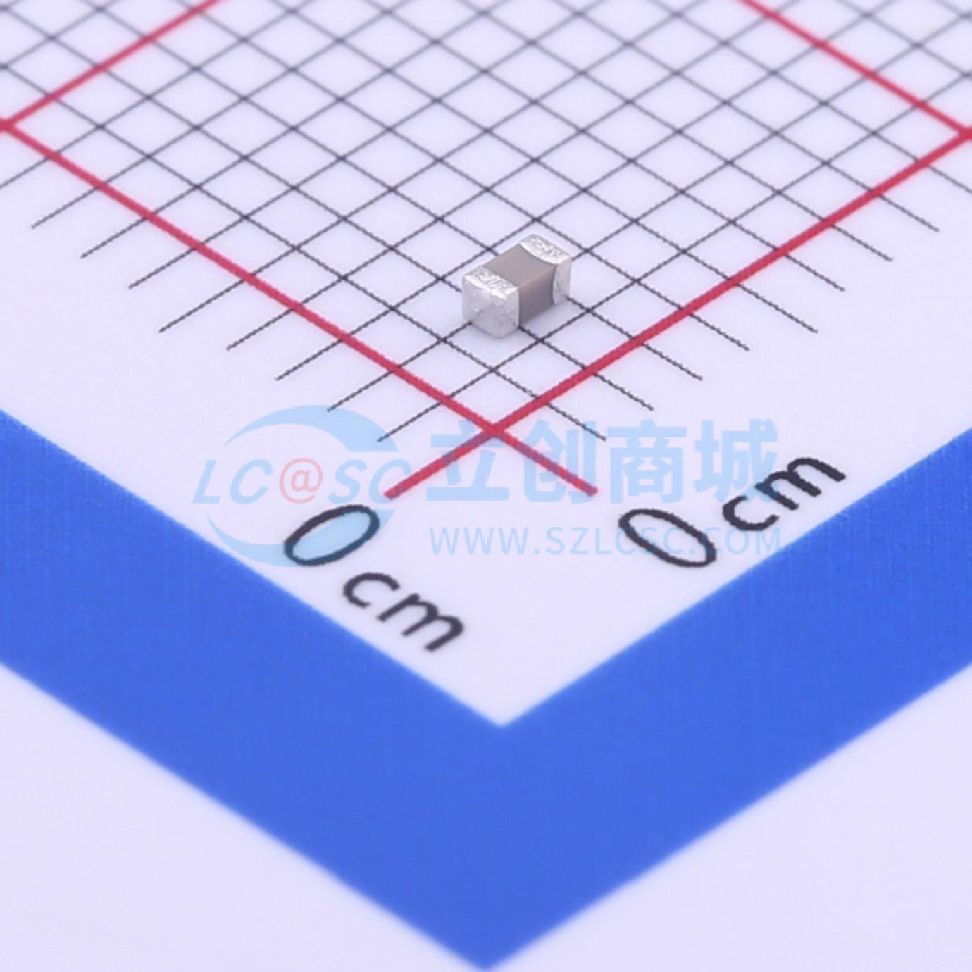 点击查看大图 TCC0603COG181J500CT实物图
