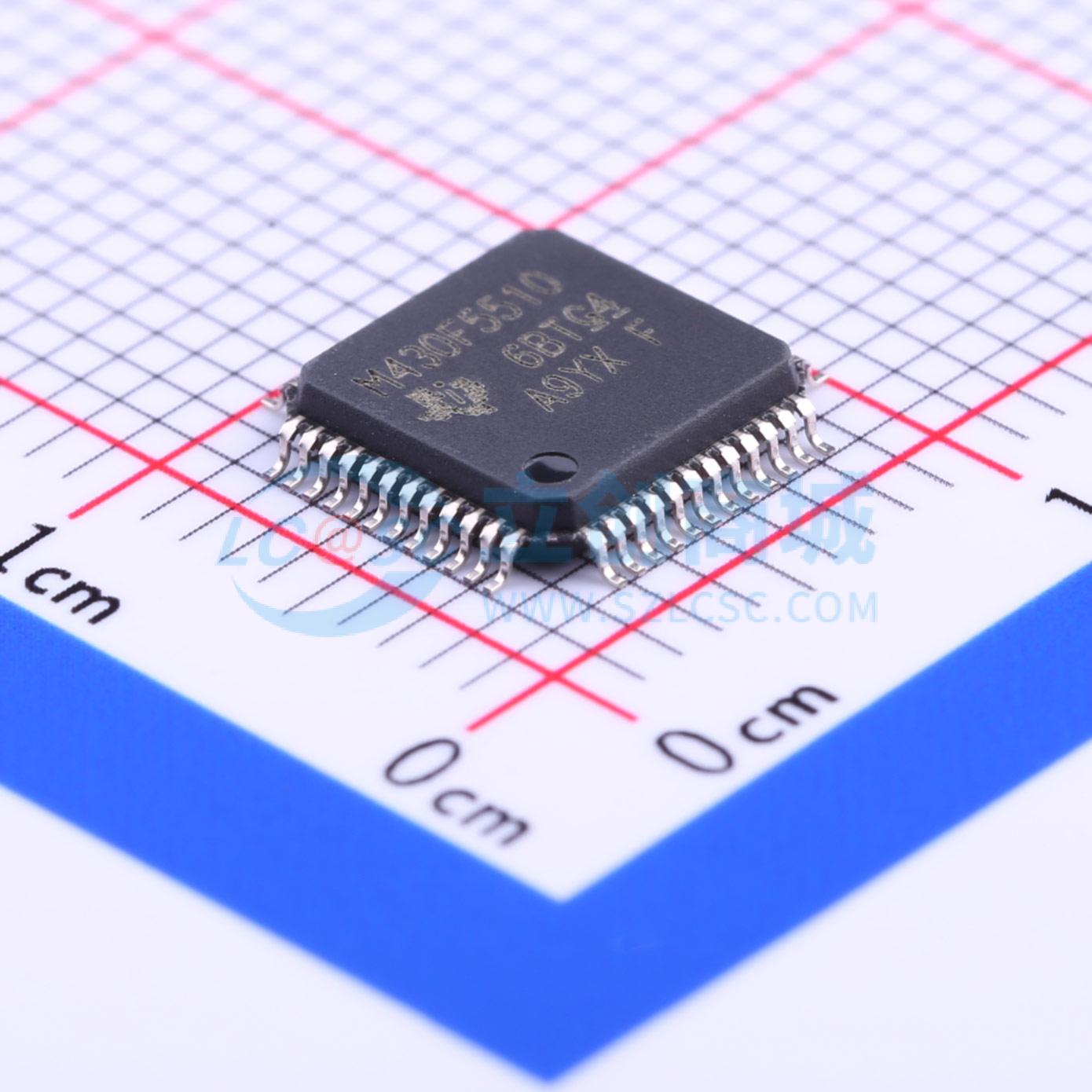 MSP430F5510IPTR实物图