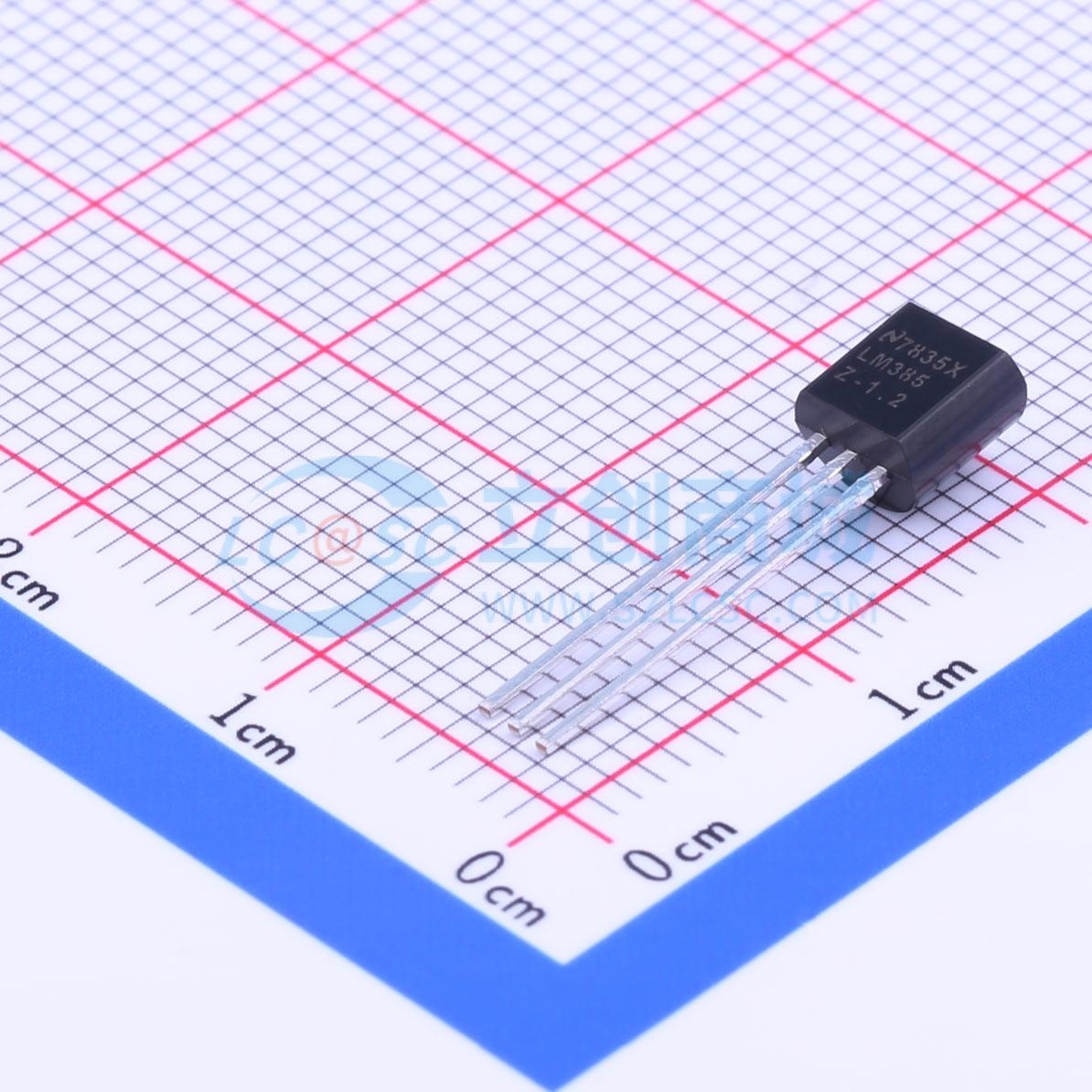 点击查看大图 LM385Z-1.2/NOPB实物图