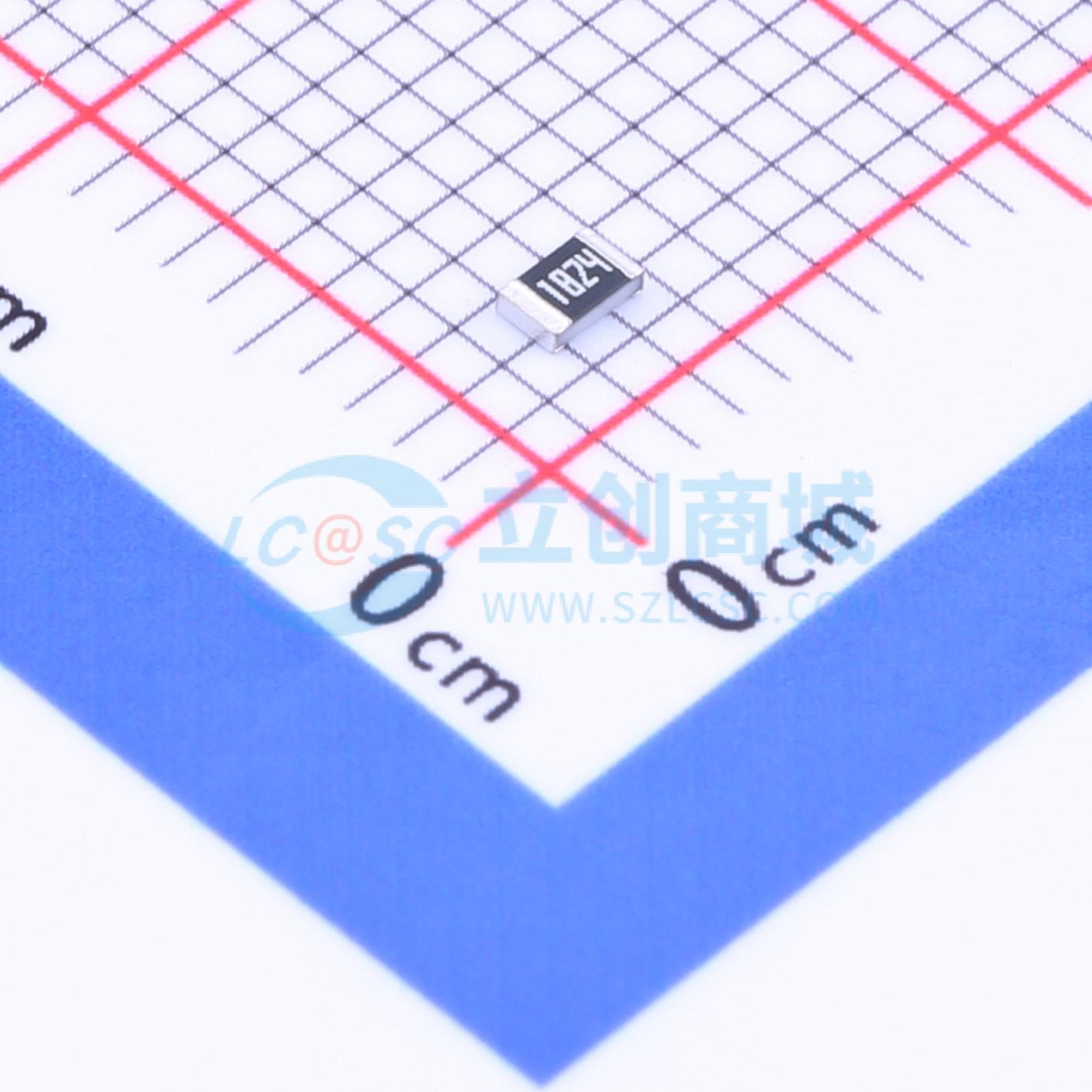 点击查看大图 AC0805FR-071M82L实物图