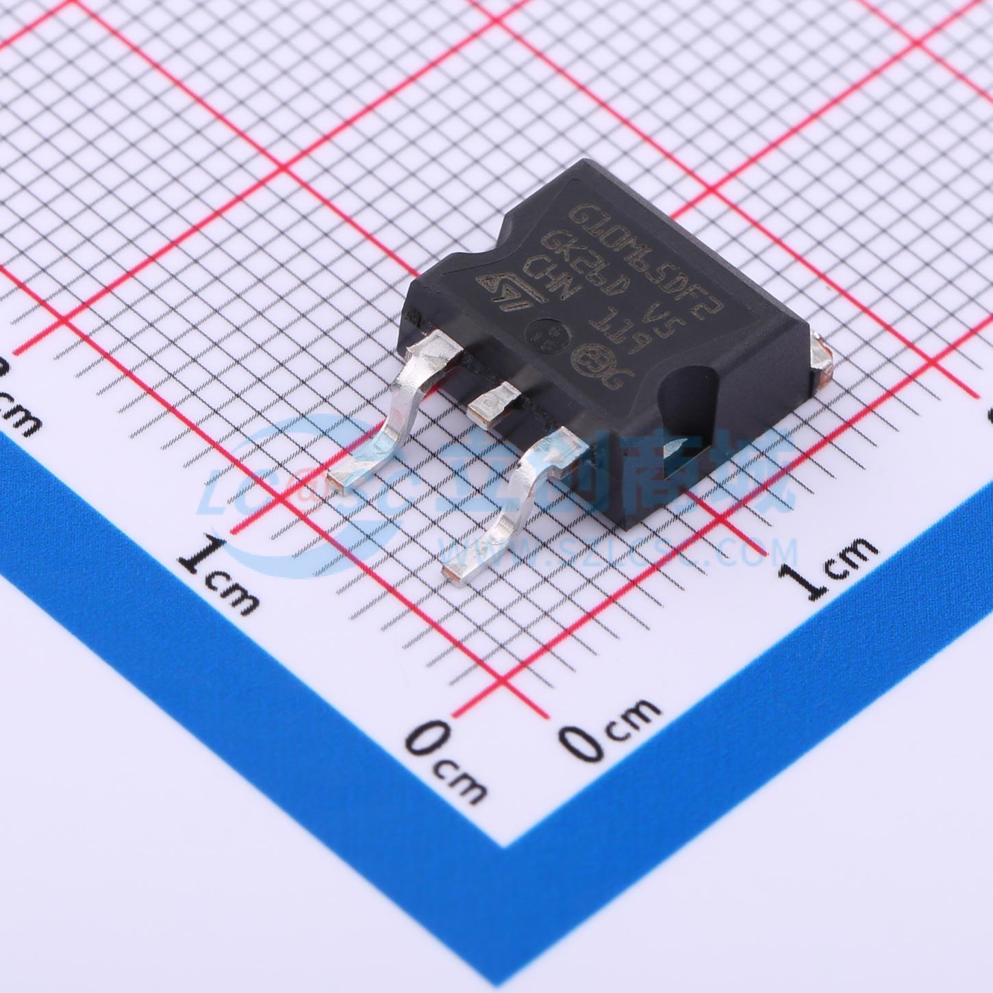 点击查看大图 STGB10M65DF2实物图