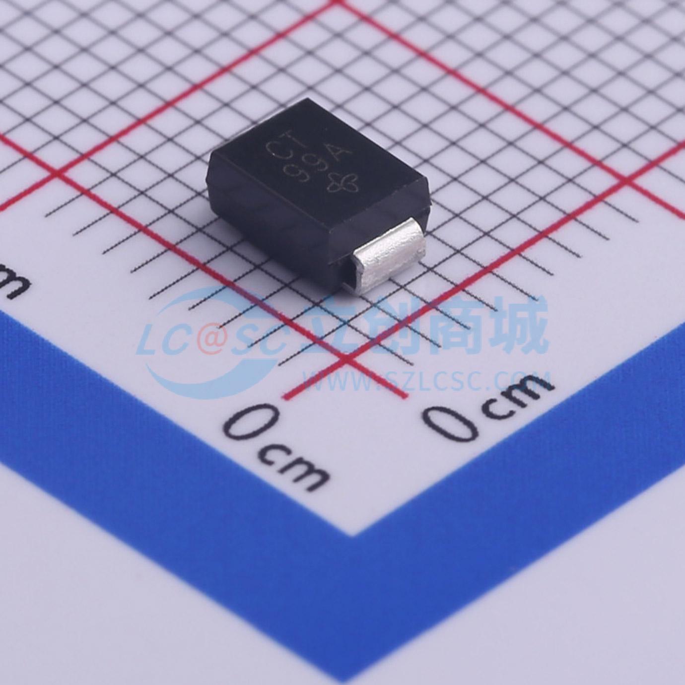 点击查看大图 SMBJ43CA-E3/52实物图