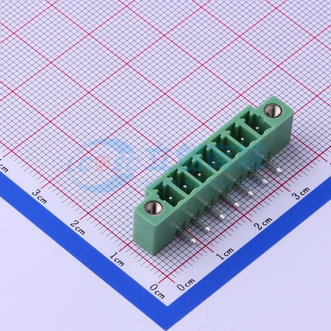 点击查看大图 KF2EDGRM-3.81-7P实物图
