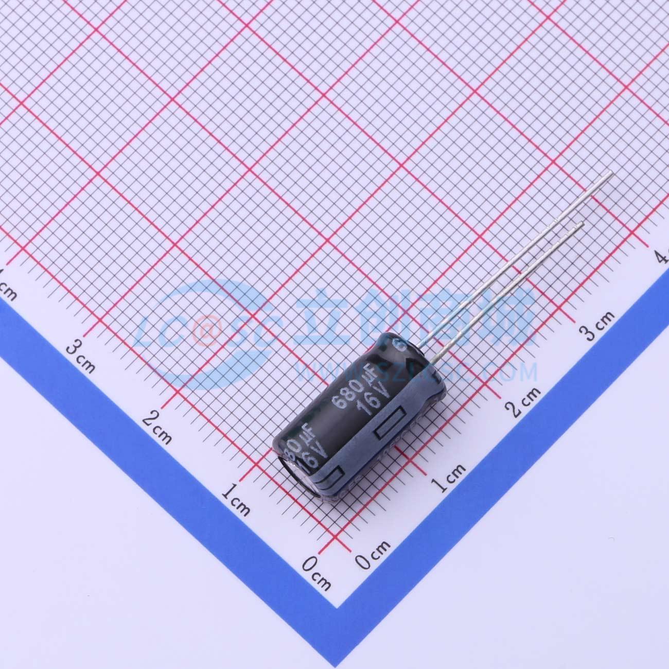 点击查看大图 EEUFR1C681L实物图