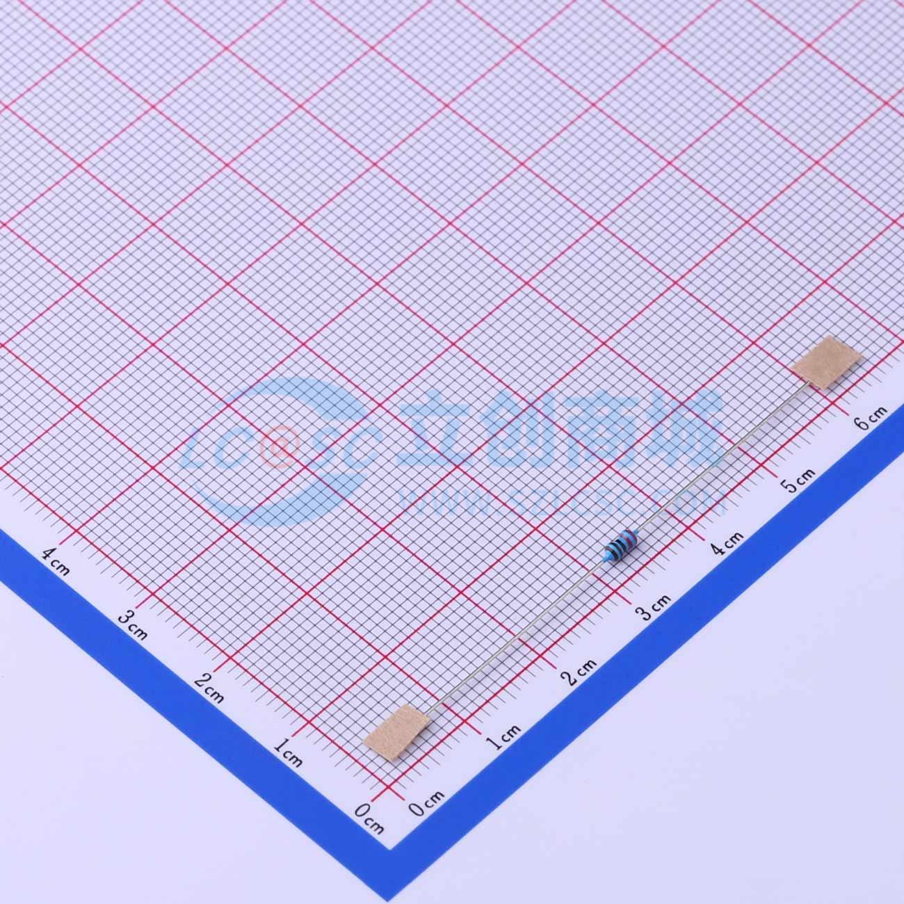 点击查看大图 RN 1/8W 2K2 F T/B A1实物图