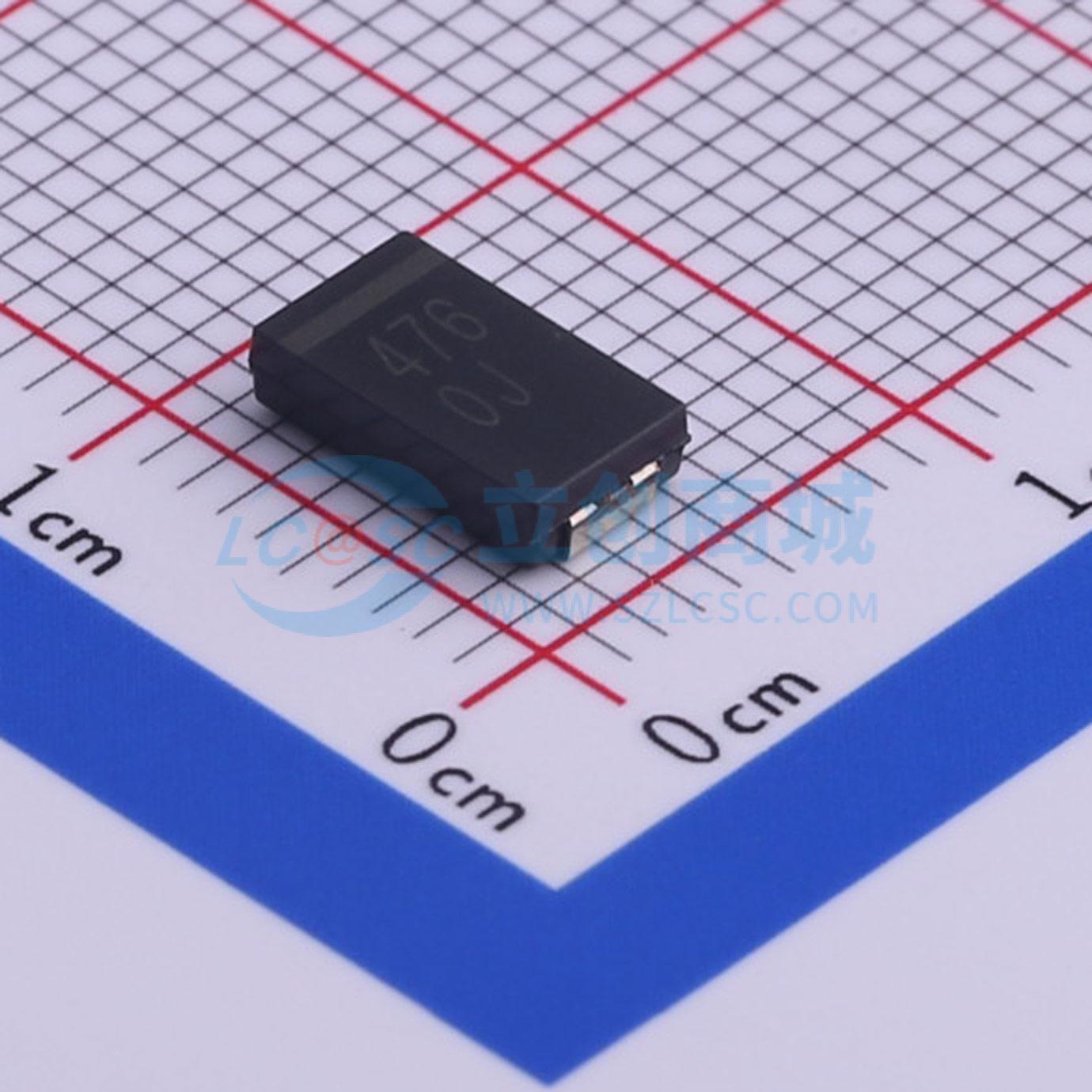 点击查看大图 ECASD40J476M025K00实物图