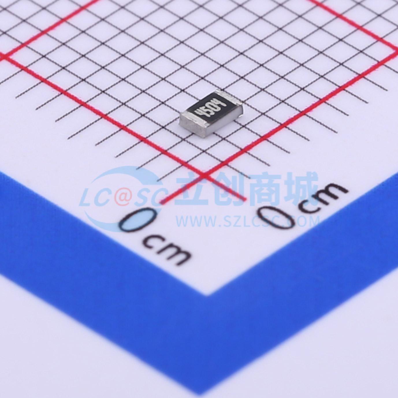 点击查看大图 0805W8F4504T5E实物图