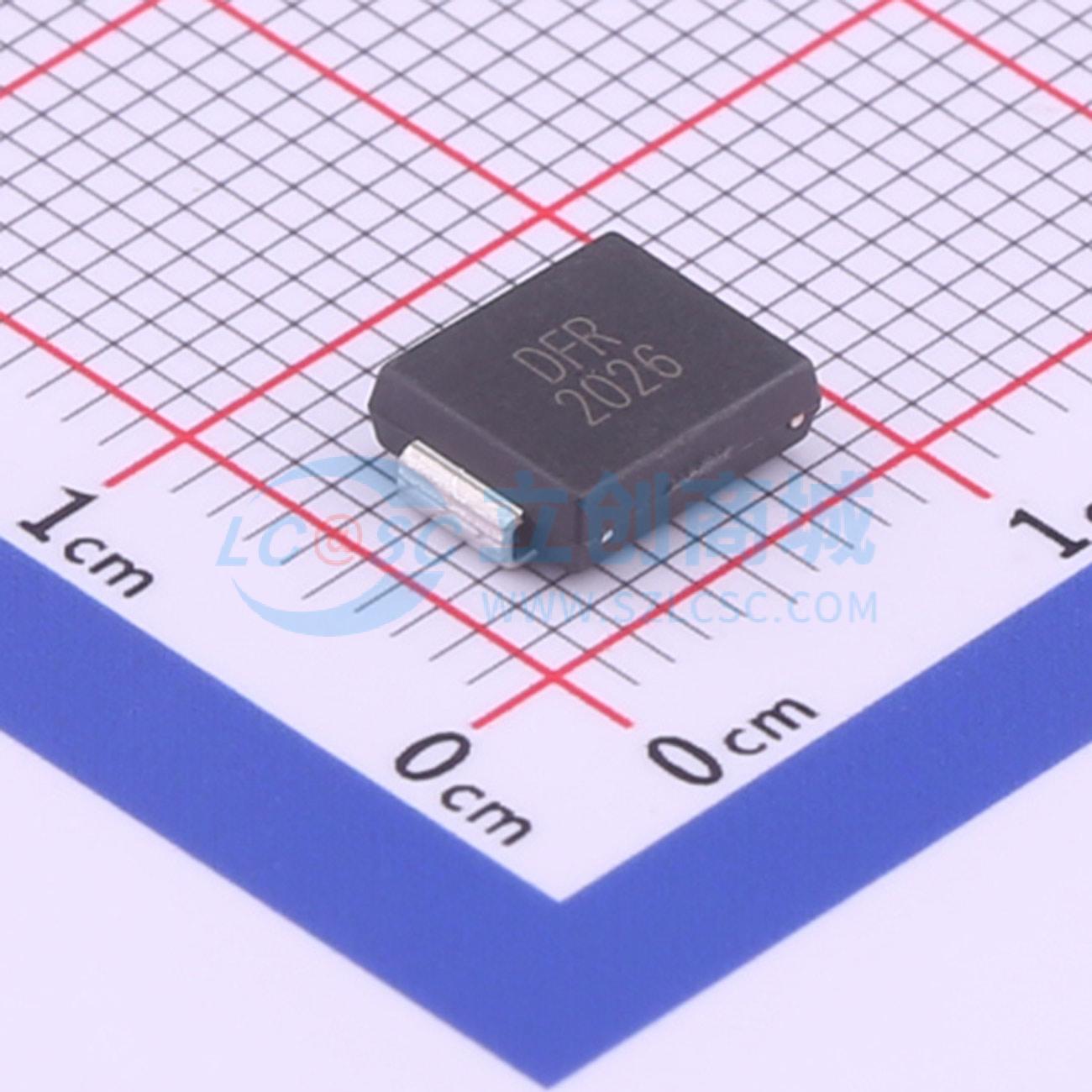 点击查看大图 SMDJ40CA实物图